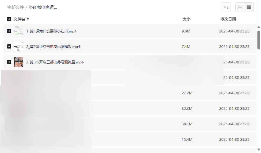《小红书电商运营0基础入门到精通》完整资源包免费下载-云盘资源分享