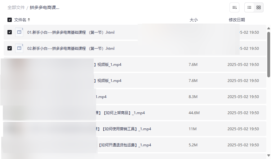《拼多多电商运营从入门到精通》实战课程网盘资源下载-云盘资源分享