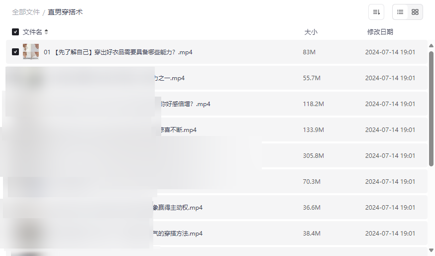 《直男穿搭术》系统视频教程提升男性形象与自信网盘资源下载-云盘资源分享