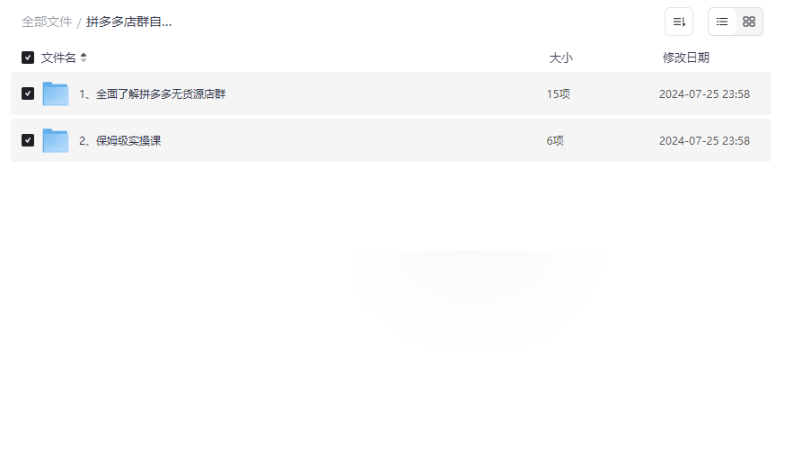 《拼多多店群自然流玩法保姆级教程》免费网盘资源下载，轻松月入1W+-云盘资源分享