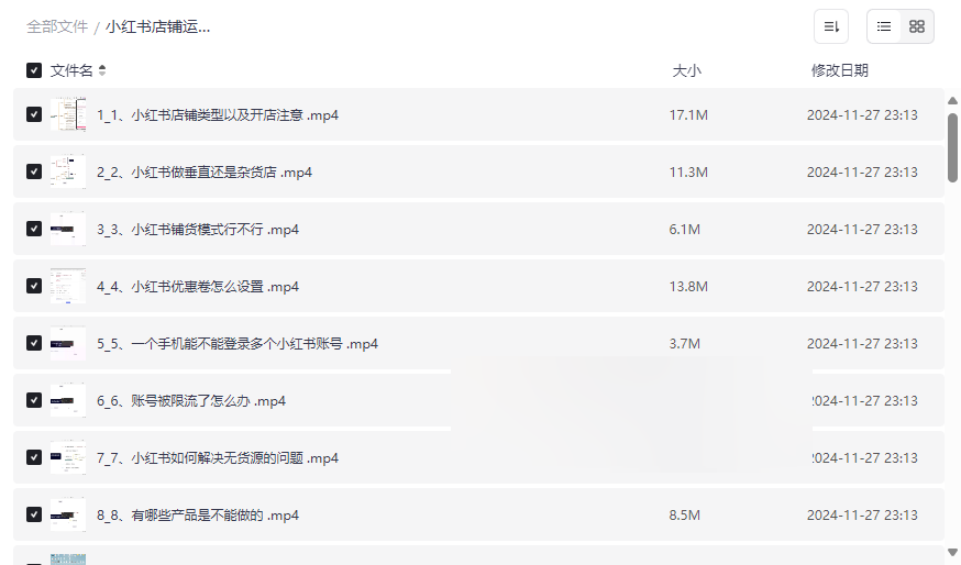 《小红书店铺运营从小白到大神2.0》实战网盘资源下载-云盘资源分享