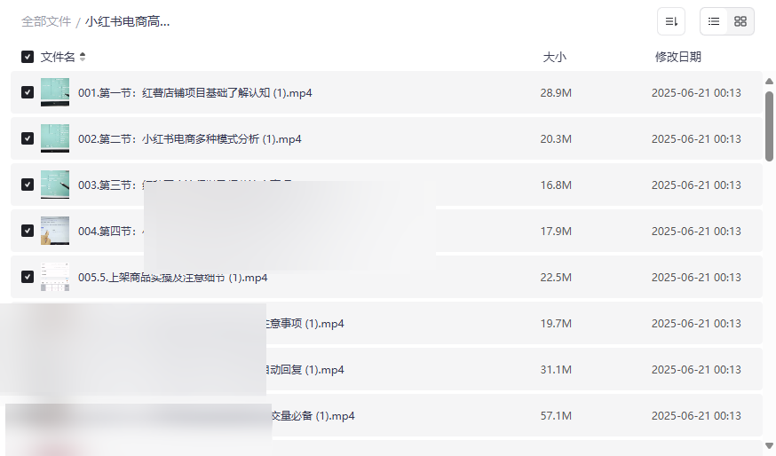 《小红书电商高级课程》实操变现指南免费网盘资源下载-云盘资源分享