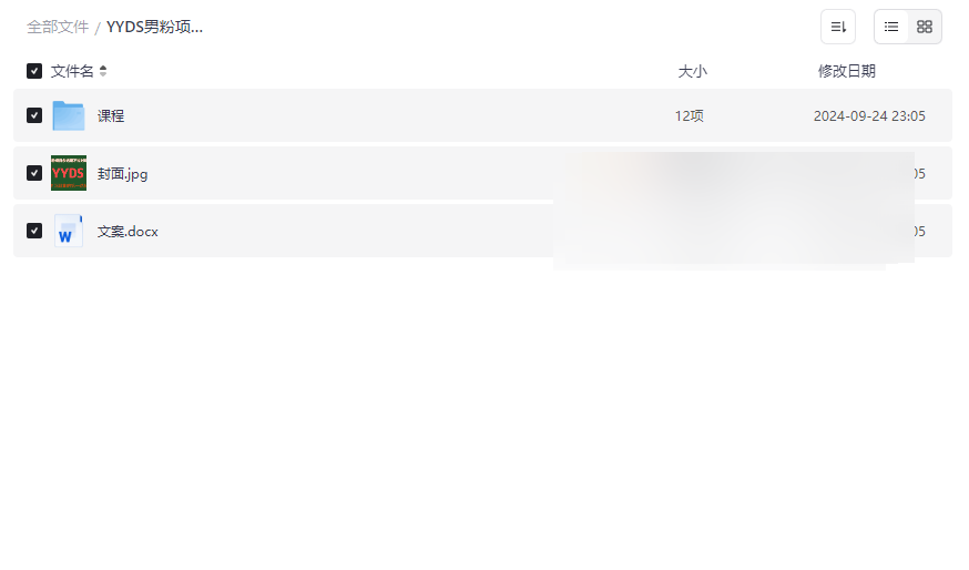 《YYDS男粉项目私域变现全攻略》独家网盘资源下载-云盘资源分享