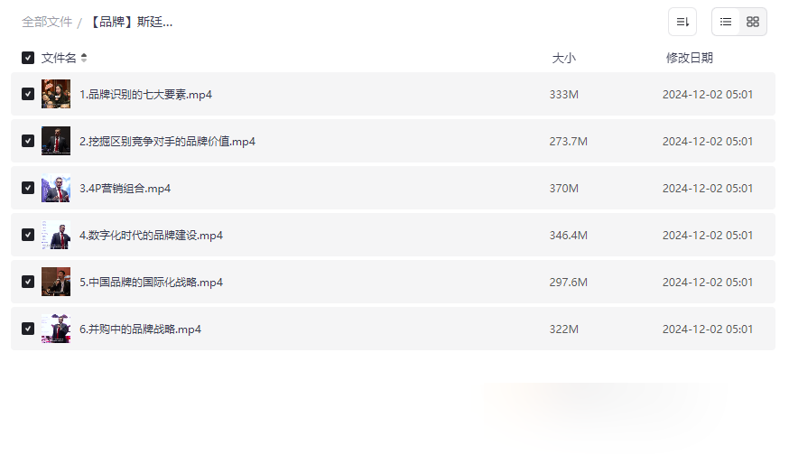 《斯廷坎普：品牌识别的七大要素》权威品牌管理课程网盘资源下载-云盘资源分享