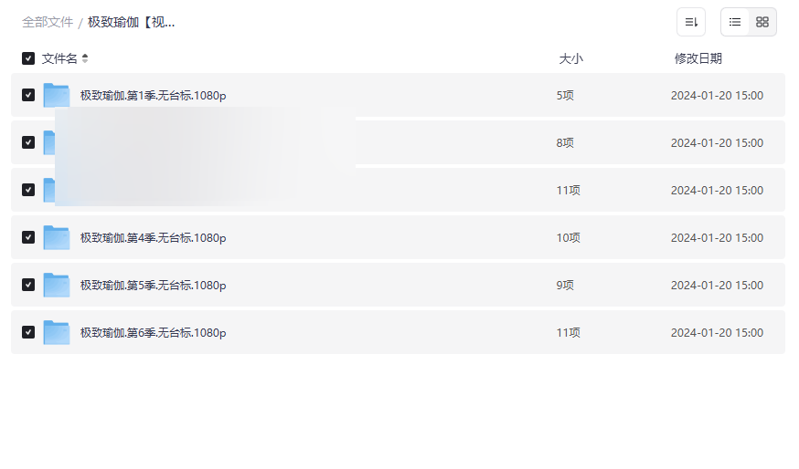 《极致瑜伽》六季完整版高清视频合集67GB系统化瑜伽课程免费下载-云盘资源分享