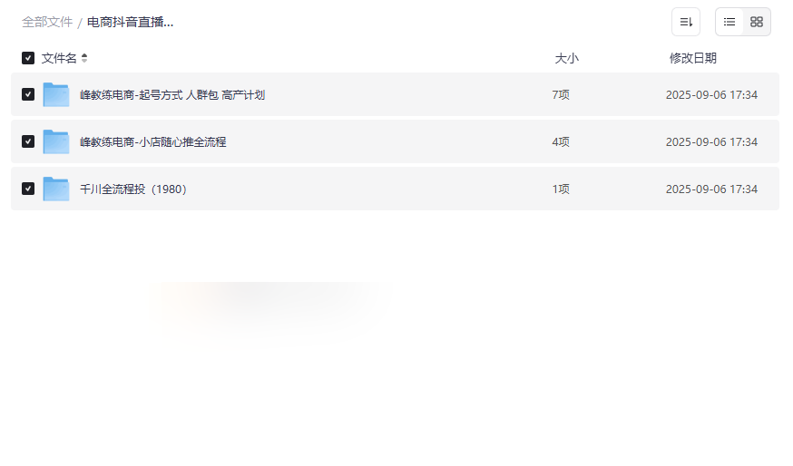 《电商抖音直播投流起号课程》免费网盘资源下载：高效引流与账号快速成长-云盘资源分享