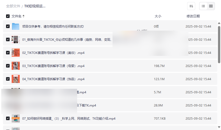 TK短视频运营全攻略:搭建制作发布变现实战教程网盘资源下载-云盘资源分享