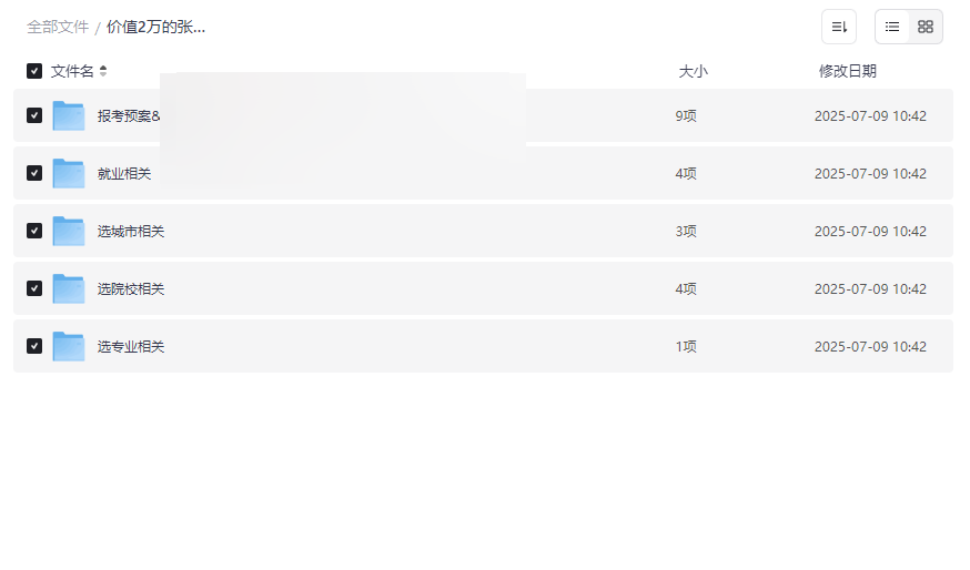 《张雪峰高考志愿填报指南》价值2万课程精华免费下载-云盘资源分享