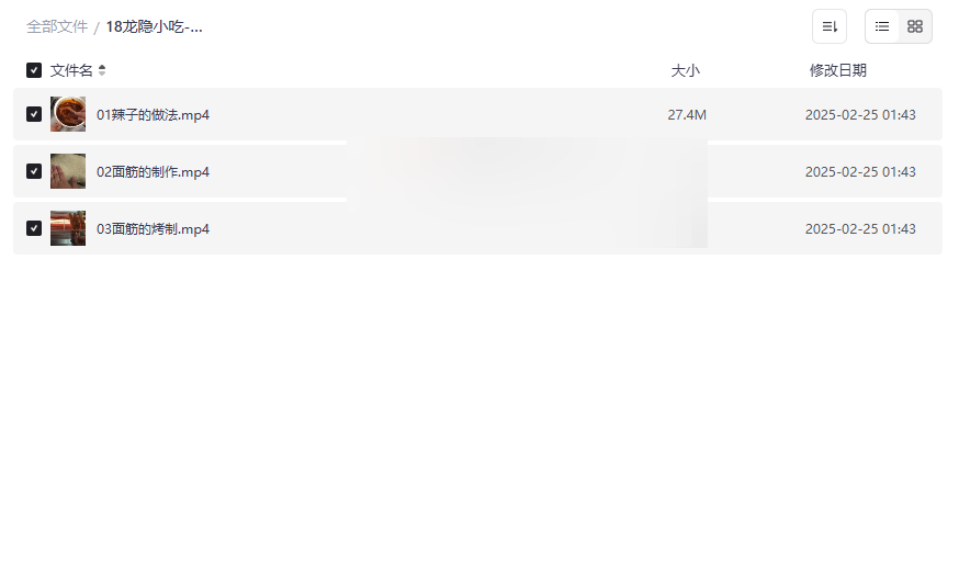 《18龙隐小吃-烤面筋实体配方视频教程》专业级网盘资源下载-云盘资源分享