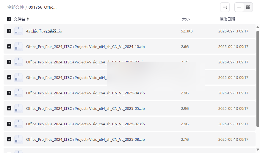 《Office 2024 LTSC专业增强版+Project+Visio》完整办公套件网盘资源下载-云盘资源分享