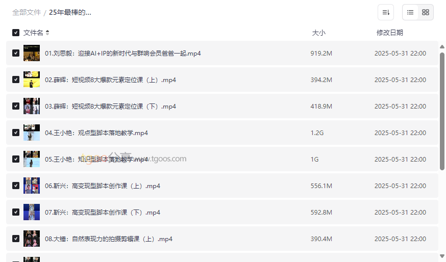 2025年最火短视频IP打造实战课：AI趋势+爆款脚本+变现技巧免费下载-云盘资源分享