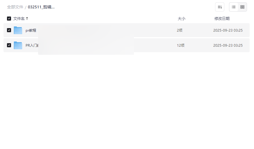 《PR剪辑入门教程》王海波系统课程+12节视频+配套素材 免费网盘资源下载-云盘资源分享