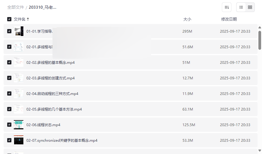 《马老师Java高级工程师就业班》多线程高并发实战网盘资源下载-云盘资源分享