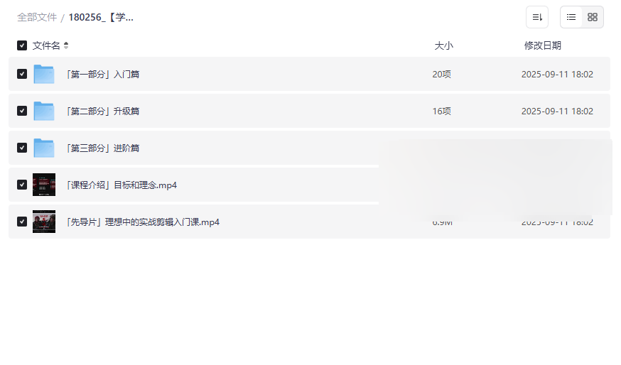 《达芬奇实战剪辑入门课》免费网盘资源下载从零基础到职业进阶-云盘资源分享