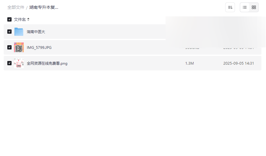 《湖南中医药大学专升本复习资料》免费下载-中药学+中药鉴定学专项训练-云盘资源分享