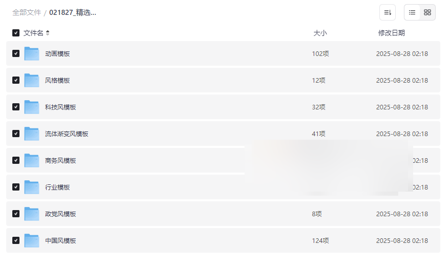 《精选付费PPT模板500套》免费网盘资源下载涵盖动画/商务/科技/中国风等风格-云盘资源分享