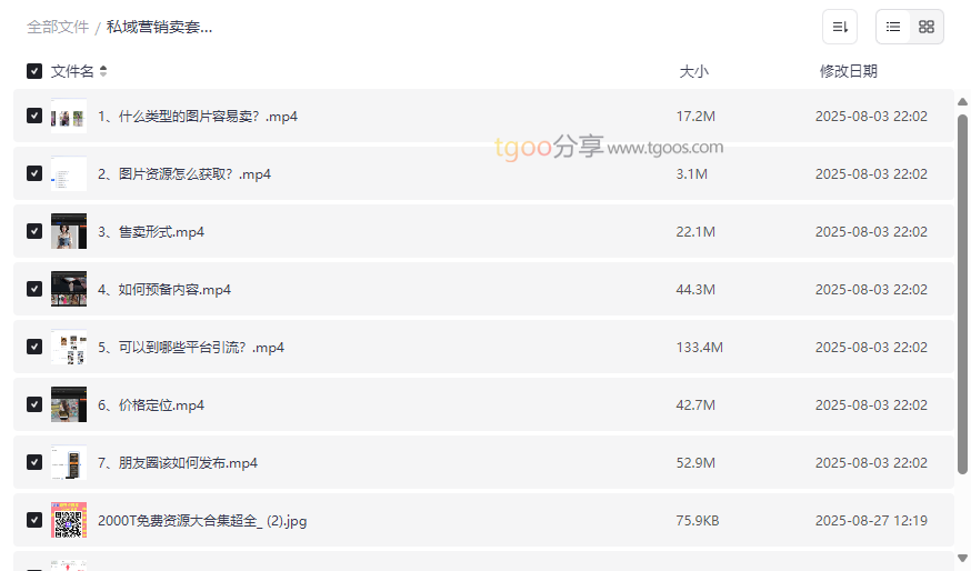 《私域营销卖套图盈利指南》免费网盘资源下载-云盘资源分享