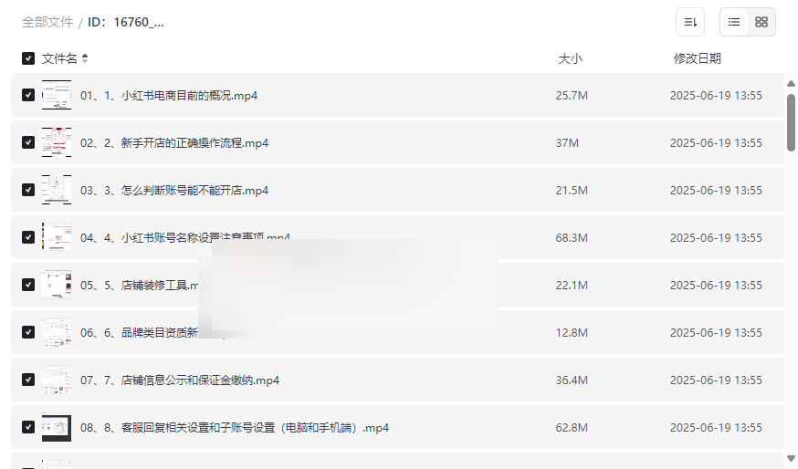 《小红书电商运营从零到精通》全套视频课程网盘资源下载-云盘资源分享