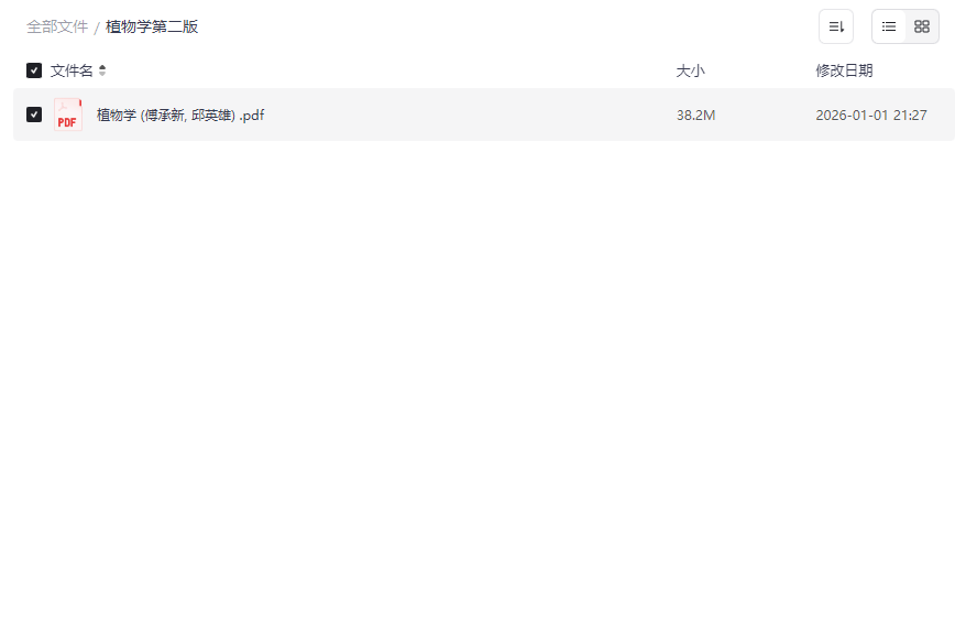 《植物学第二版》高清电子书+图解+数千T扩展资源网盘下载-云盘资源分享