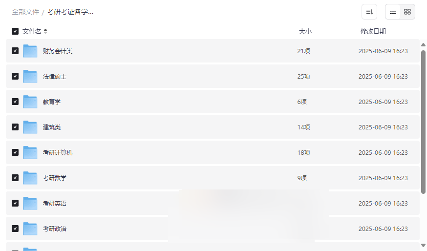 《考研考证思维导图大全》免费网盘资源下载高效学习必备工具-云盘资源分享