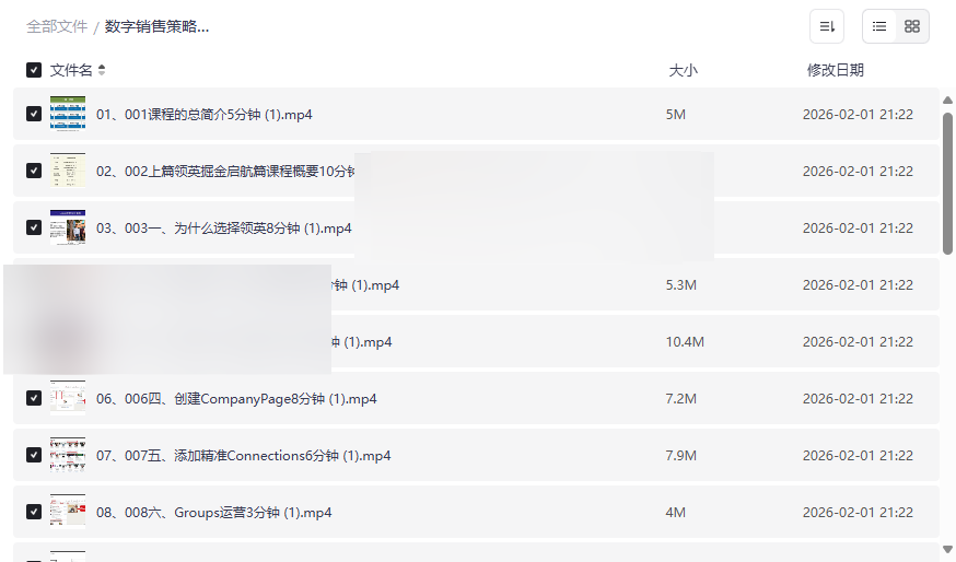 《LinkedIn领英外贸精准客户开发与数字销售策略》实战视频课程网盘资源下载-云盘资源分享