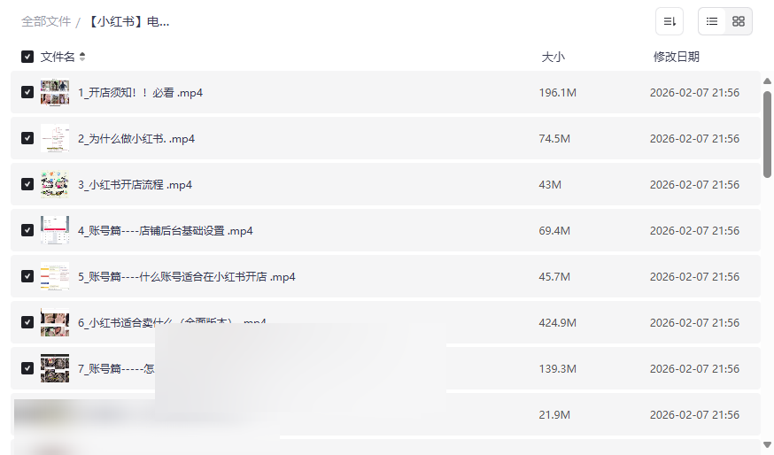 《小红书电商实操课》从0到1开店变现实战指南【网盘资源下载】-云盘资源分享